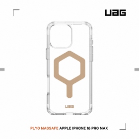 極透明(金圈)-UAG 磁吸全透保護殼 iPhone16ProMax 6.9吋