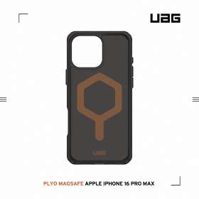 全透黑(銅圈)-UAG 磁吸全透保護殼 iPhone16ProMax 6.9吋