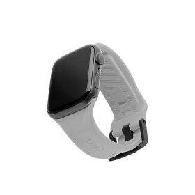 灰UAG Apple Watch42mm.44mm潮流矽膠手錶錶帶