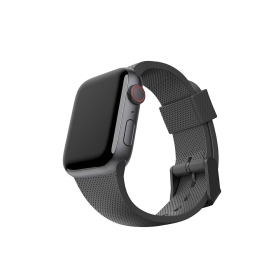 黑UAG Apple Watch44 U系列舒適矽膠手錶錶帶