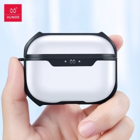 黑 訊迪 甲蟲殼 AIRPODS4保護殼