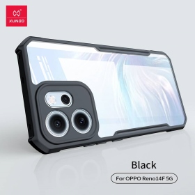 黑 訊迪甲殼蟲 OPPO Reno14F保護殼