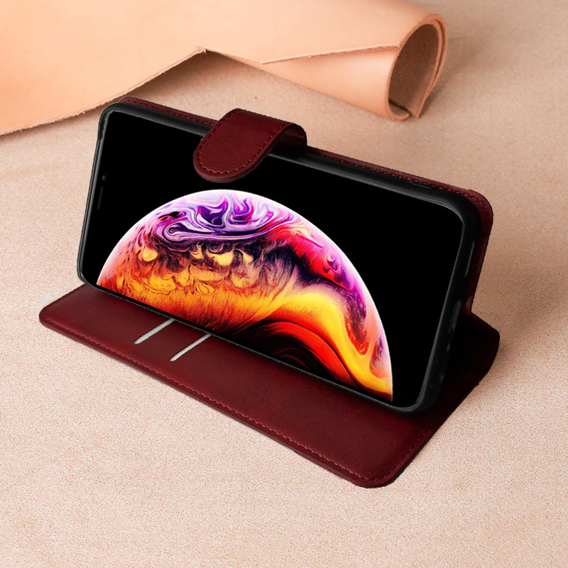 紅 SAM S26Ultra皮卡側掀皮套--飛