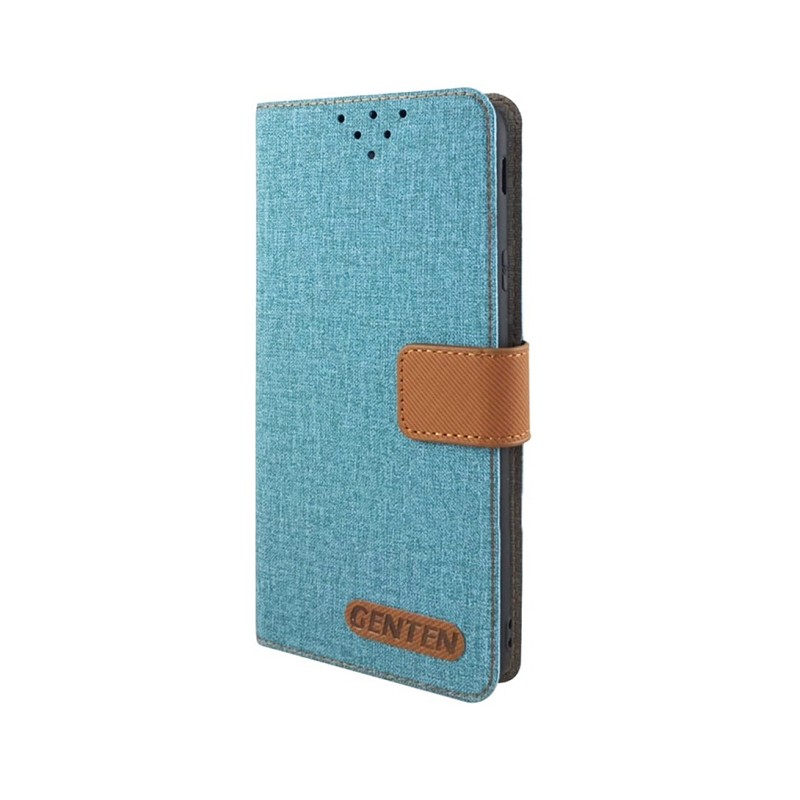 綠VIVO Y50 亞麻雙色側掀套