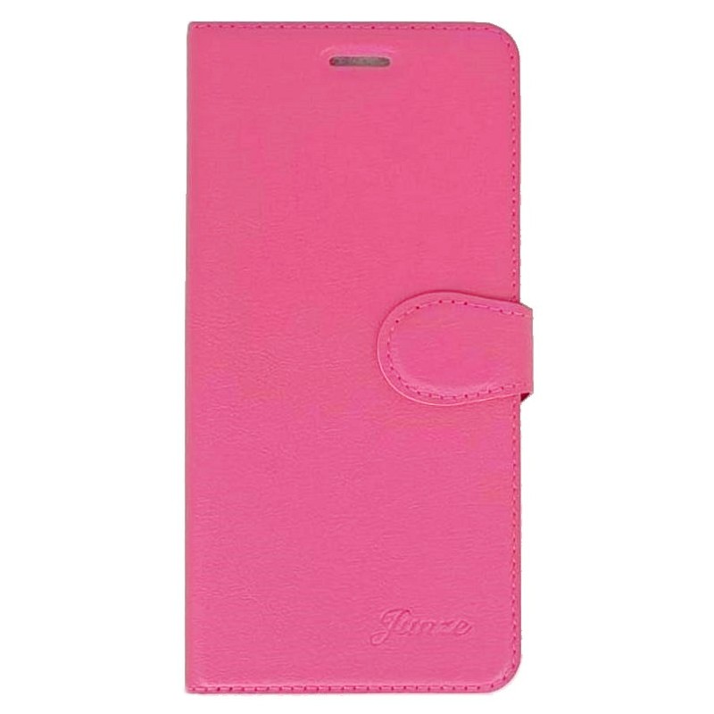 桃 OPPO RENO 16/16 PRO  十字紋側掀套(峻)