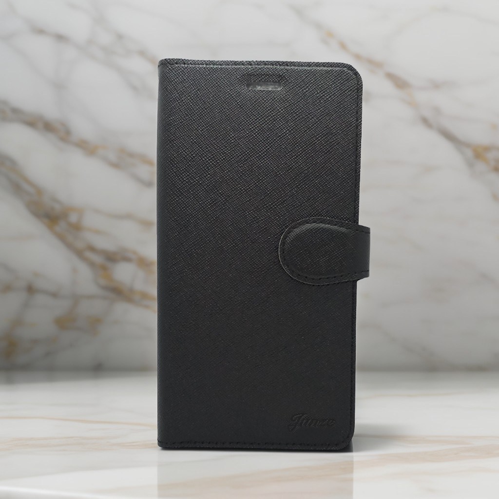 黑 VIVO X300 PRO十字紋側掀套(峻)