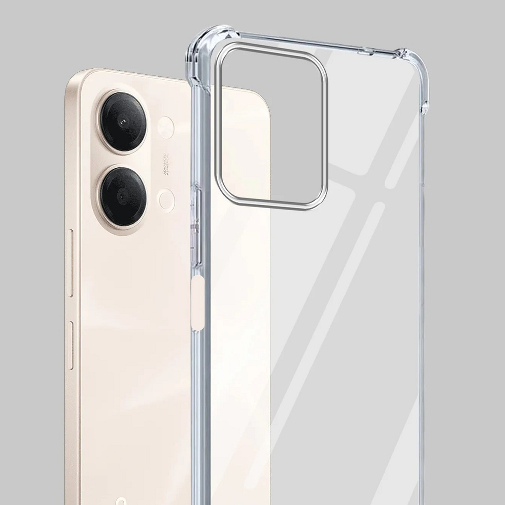 VIVO  Y05 / Y21 5G 硬四角防摔殼(背面壓克力)