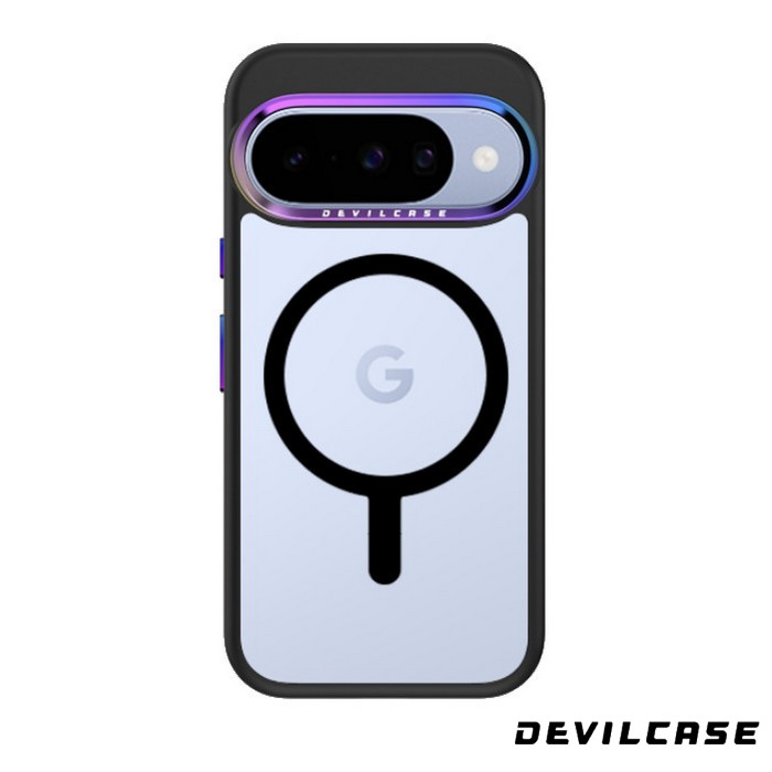 彩鈦-惡魔殼標準磁吸(黑框)GOOGLE PIXEL10/10Pro