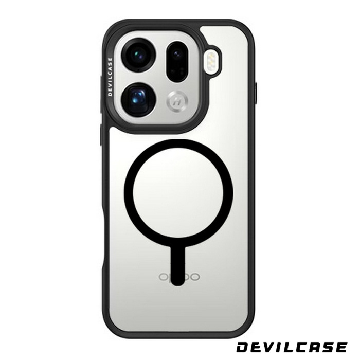 黑色-惡魔殼標準版磁吸款(黑框)-OPPO FIND X9 PRO