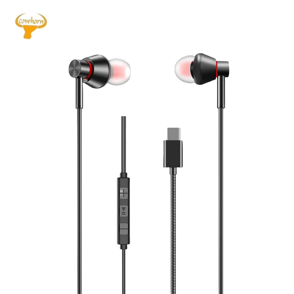 黑-牛角EC02全兼容耳機-BSMI認證