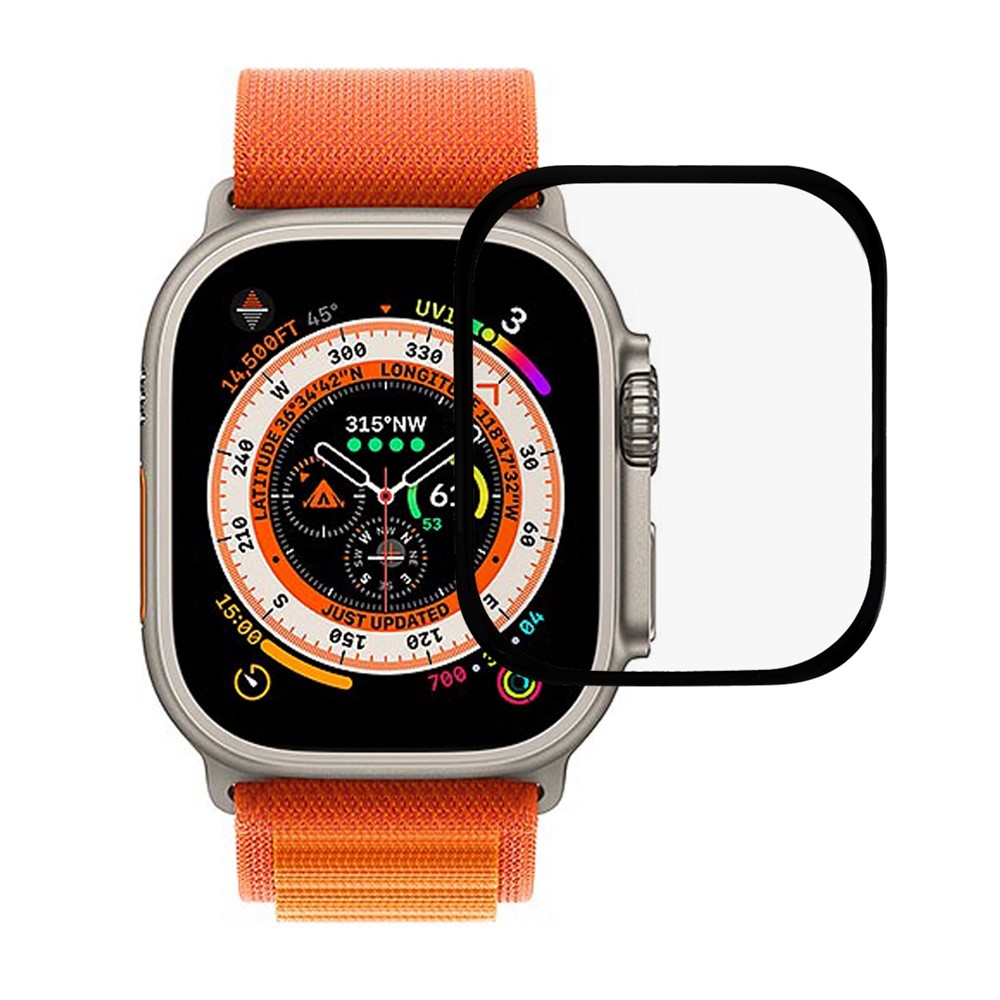 Apple Watch Ultra 49mm 滿版玻璃貼