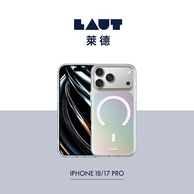 迷彩白-LAUT 萊德 iPhone 18Pro/17  Pro 磁吸炫彩保護殼