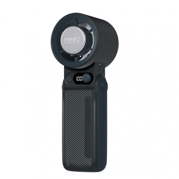 灰色 MINIQ FA005 手持製冷風扇