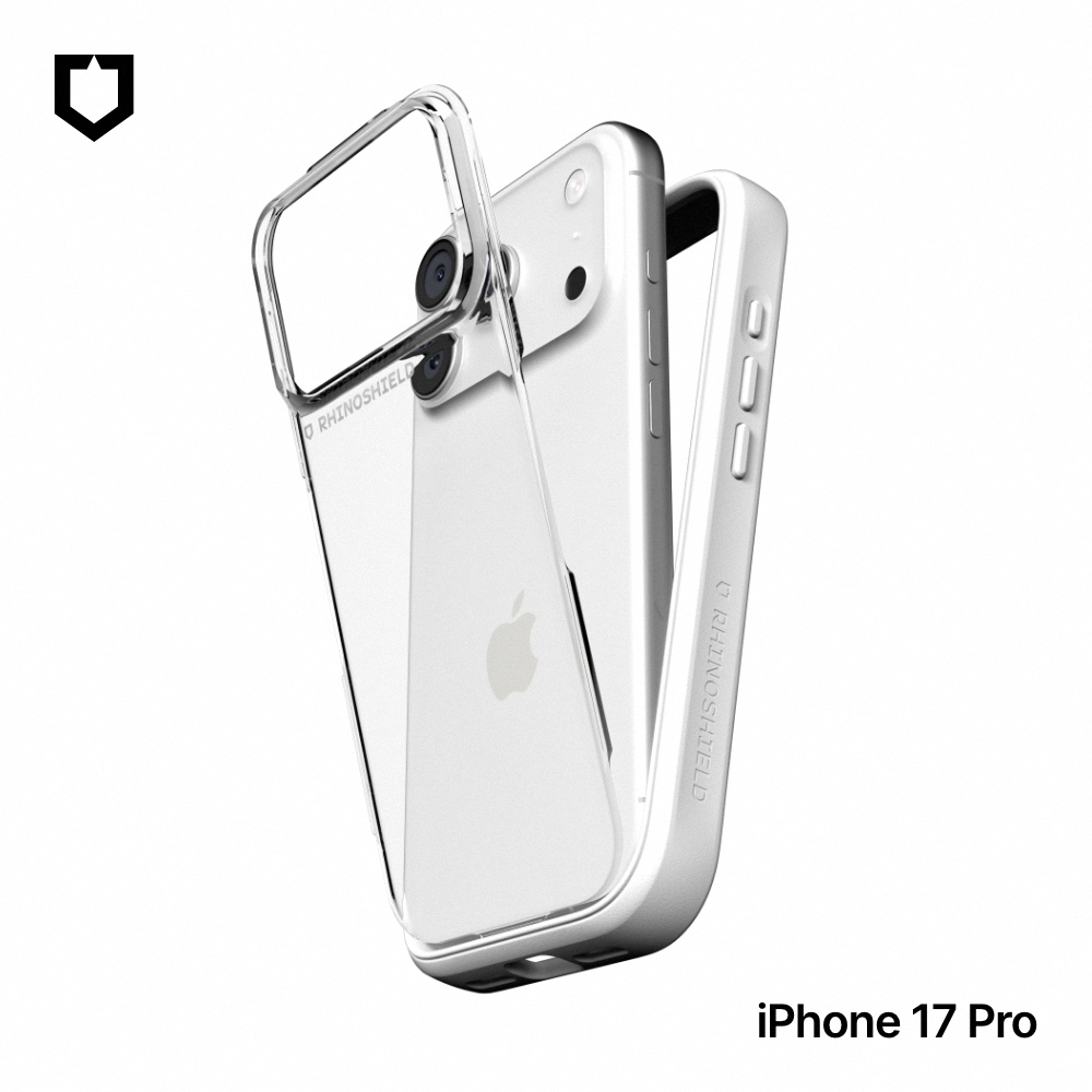白-犀牛盾-Mod NX-iPhone 17 Pro