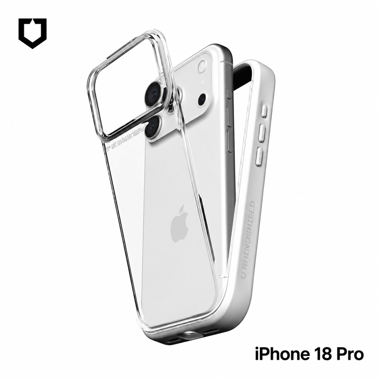 白-犀牛盾-Mod NX背蓋-Apple iP18 Pro