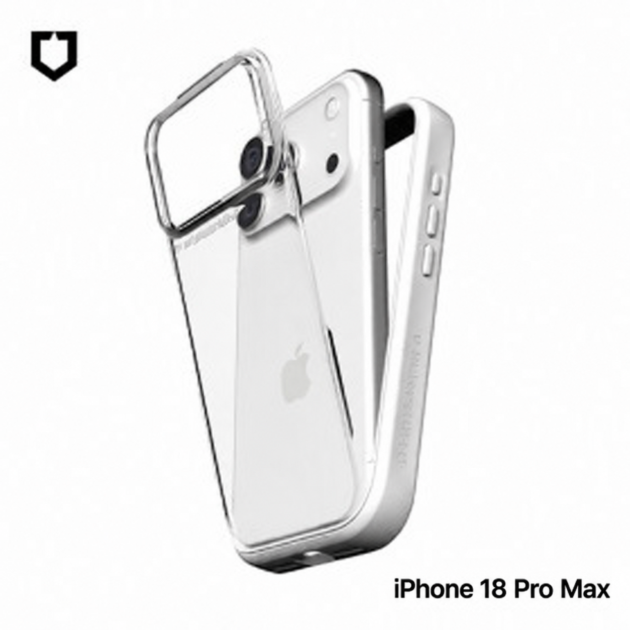 白-犀牛盾-Mod NX背蓋-Apple iP18 Pro Max