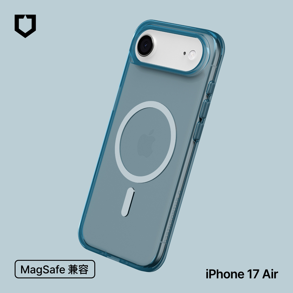 夜幕藍-犀牛盾Clear Case ((MagSafe 兼容)- i17Air