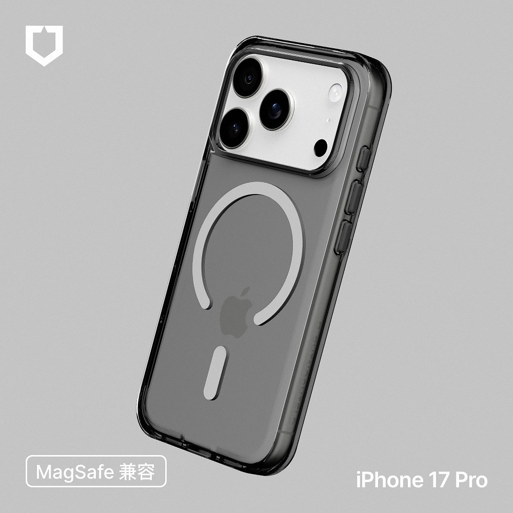 酷墨灰-犀牛盾Clear Case ((MagSafe 兼容)- i17Pro