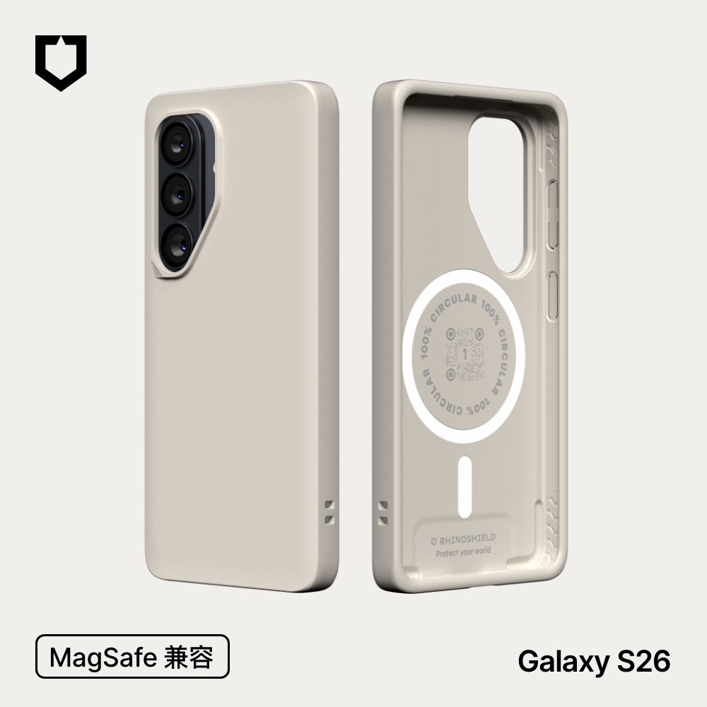貝殼灰-犀牛盾-磁吸-SolidX-Samsung S26