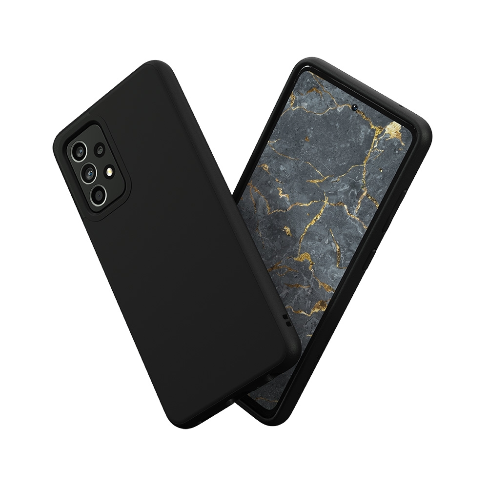 黑 Samsung A42  經典款-背蓋犀牛盾
