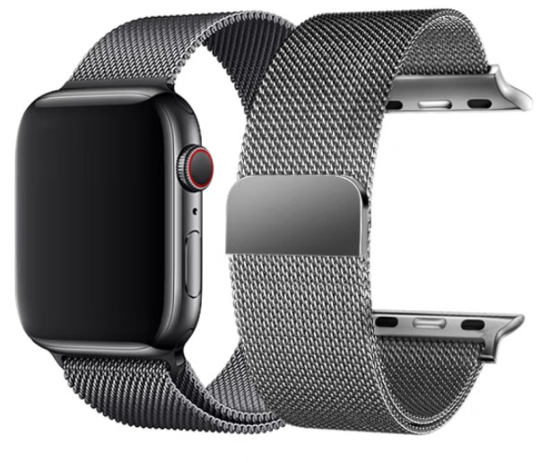 米蘭灰-Apple Watch 44mm米蘭(Millan))錶帶-暟