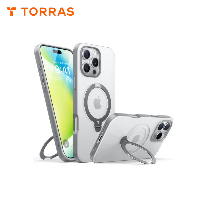 透-16Pro Max圖拉斯 Spin 磁吸四象限支架殼