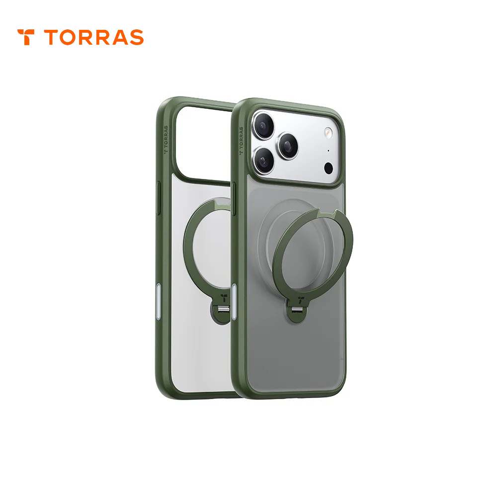 綠-17Pro圖拉斯 Spin 磁吸四象限支架殼