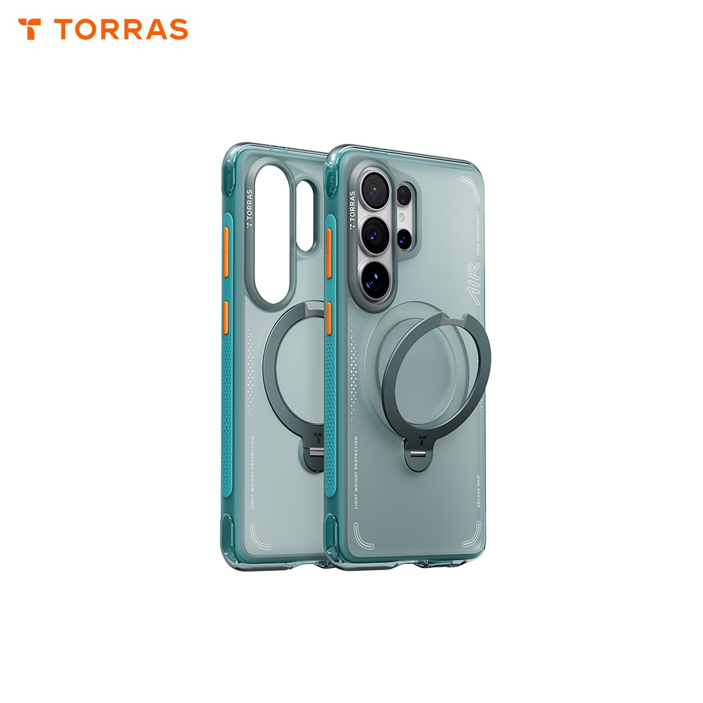 綠-S26ULTRA 圖拉斯 Air 磁吸四象限支架氣囊殼