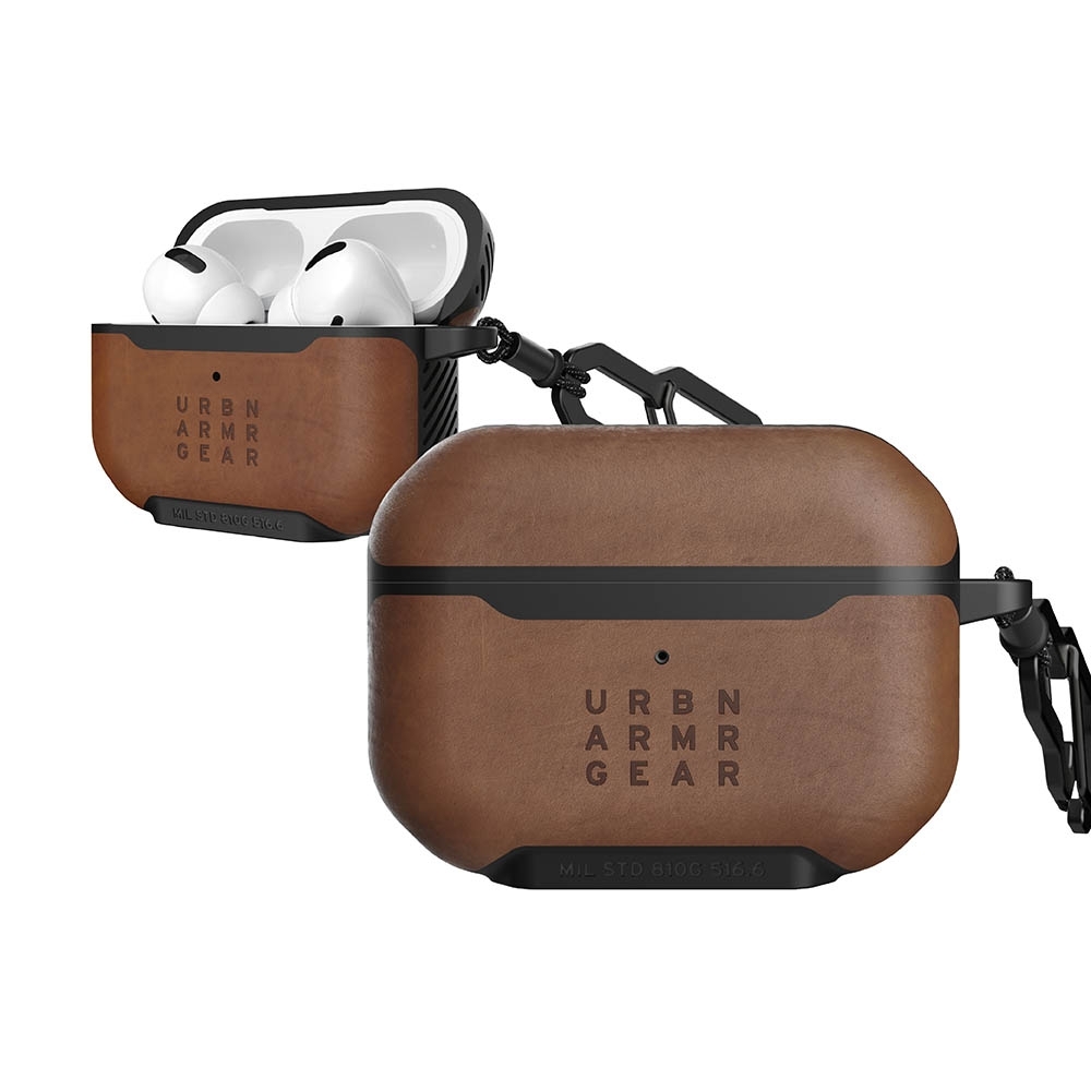 皮革棕UAG AirPods Pro 耐衝擊保護殼