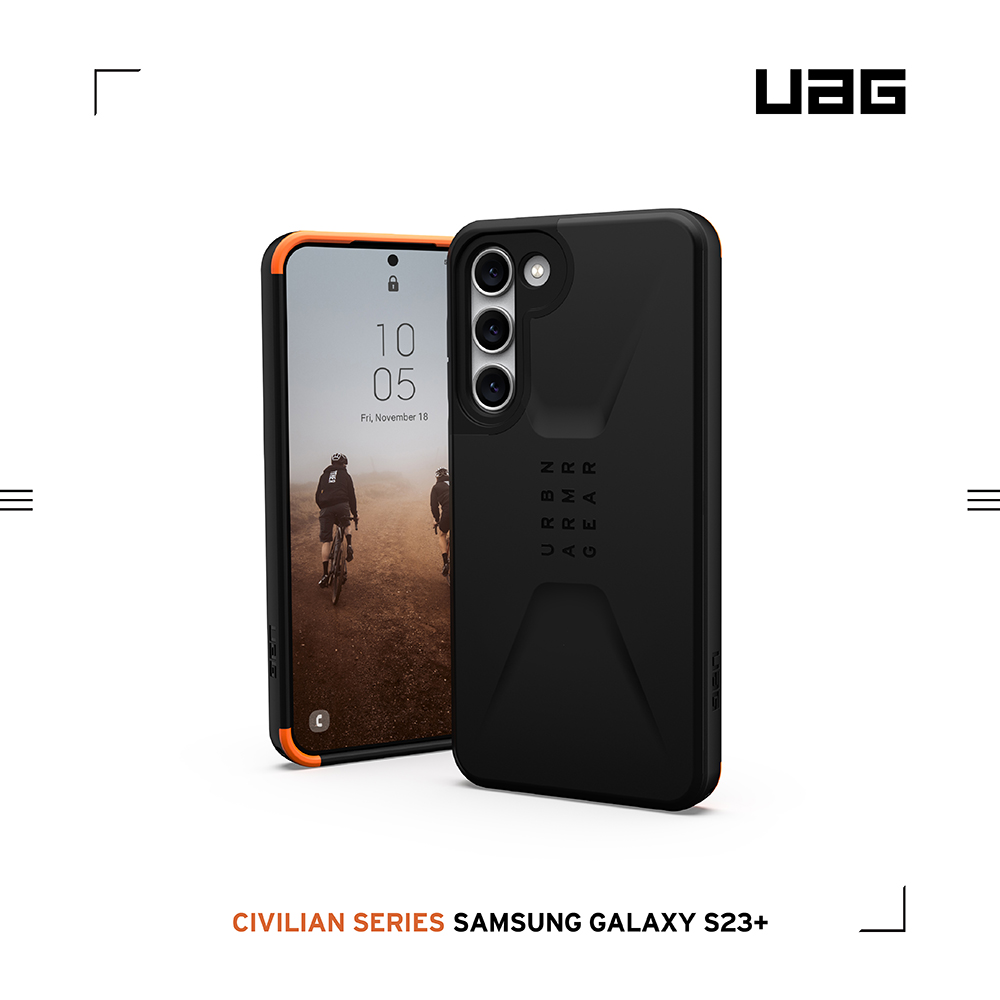黑-UAG-簡約款-SAM S23+