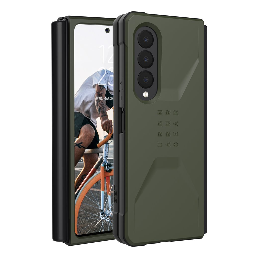 綠-UAG-簡約-Samsung Z Fold3