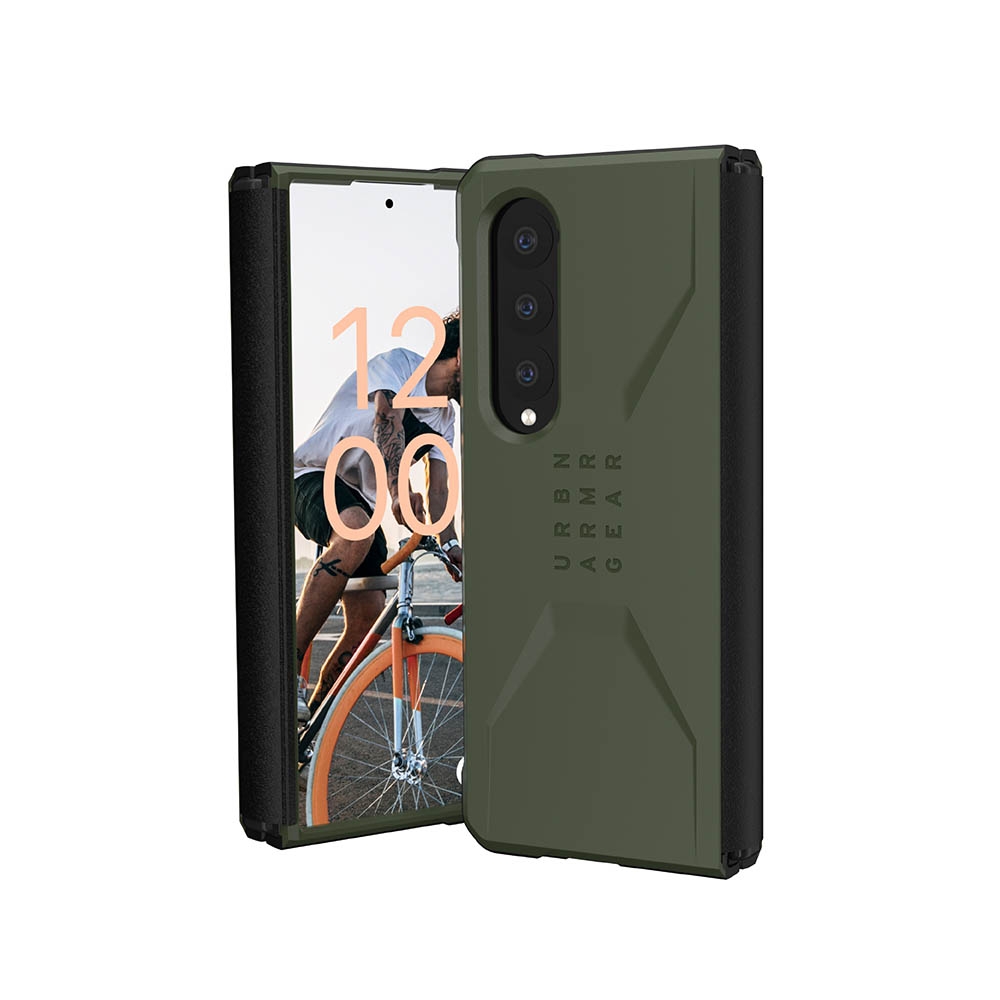 綠-UAG-簡約-Samsung Z Fold4