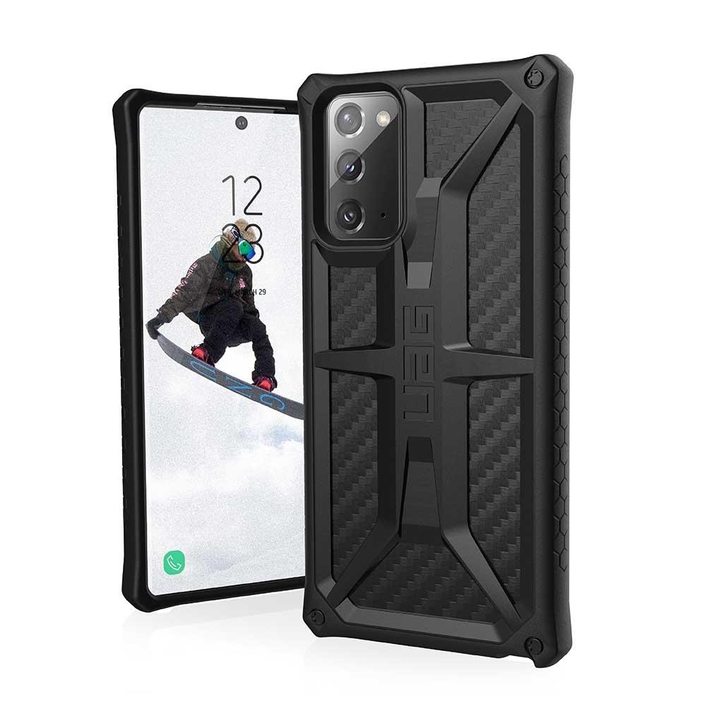 碳黑-UAG Samsung Note20 軍規耐衝擊保護殼(頂級版)