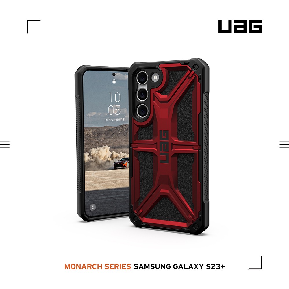 紅金-UAG Galaxy S23+ 頂級版耐衝擊保護殼