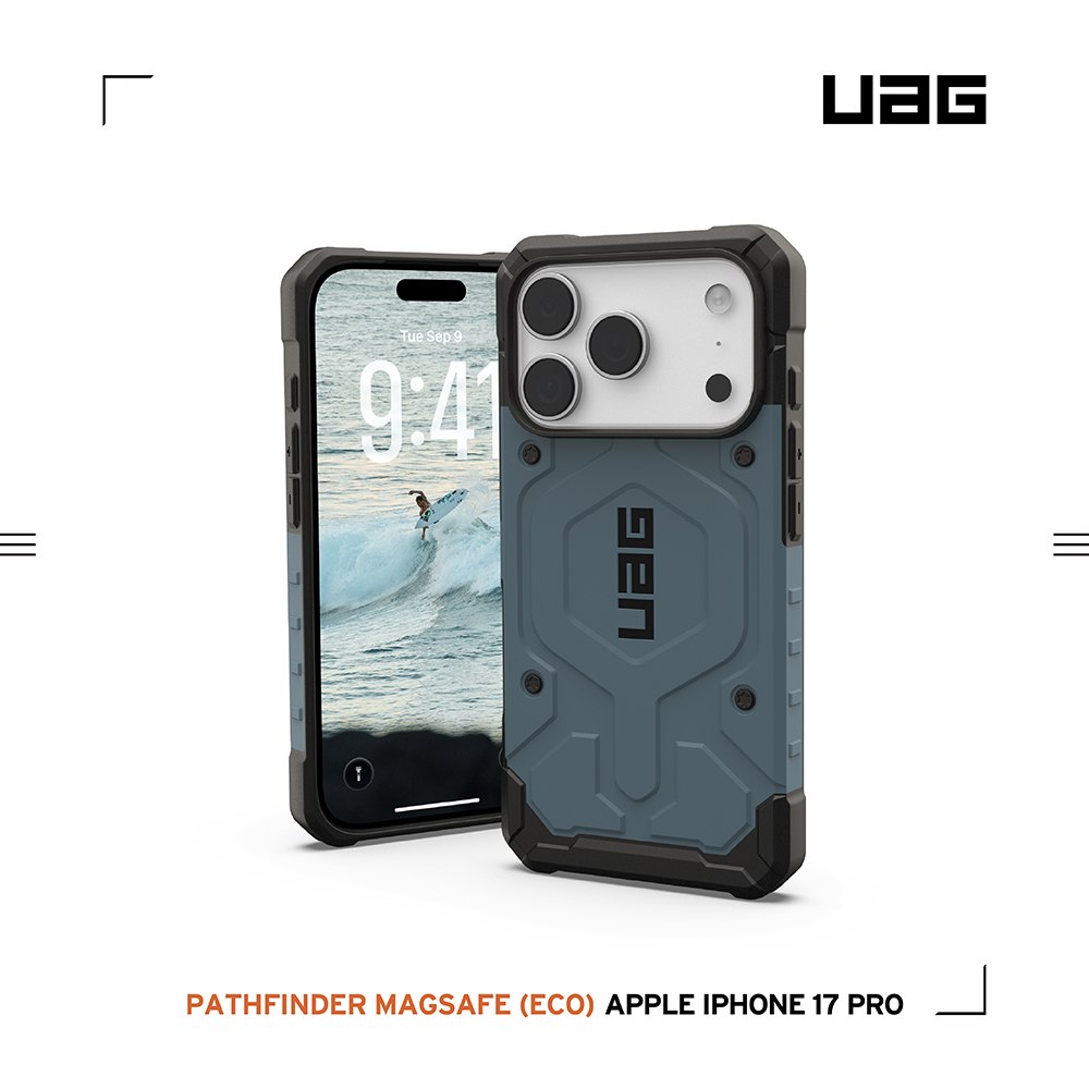藍-UAG-磁吸經典保護殼-iPhone17Pro