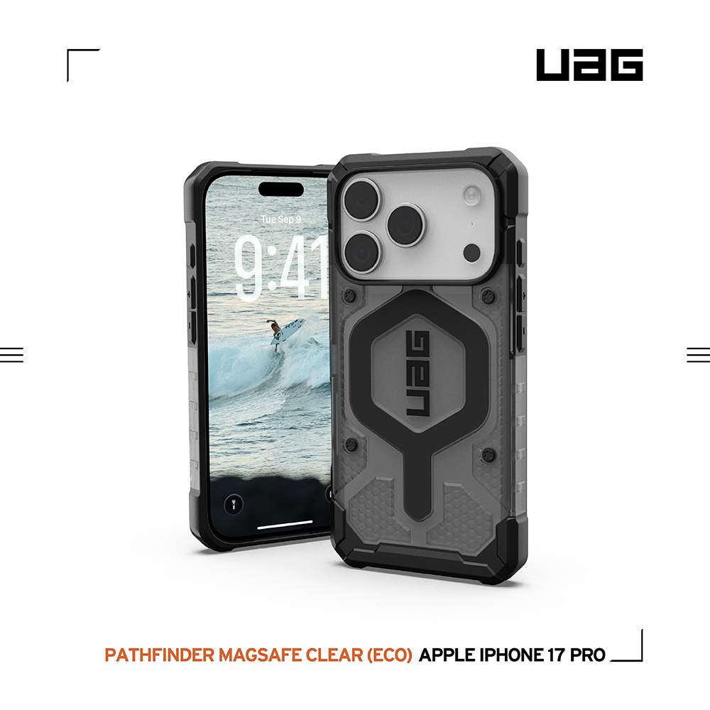 透黑(黑圈)-UAG-磁吸經典保護殼-iPhone17Pro