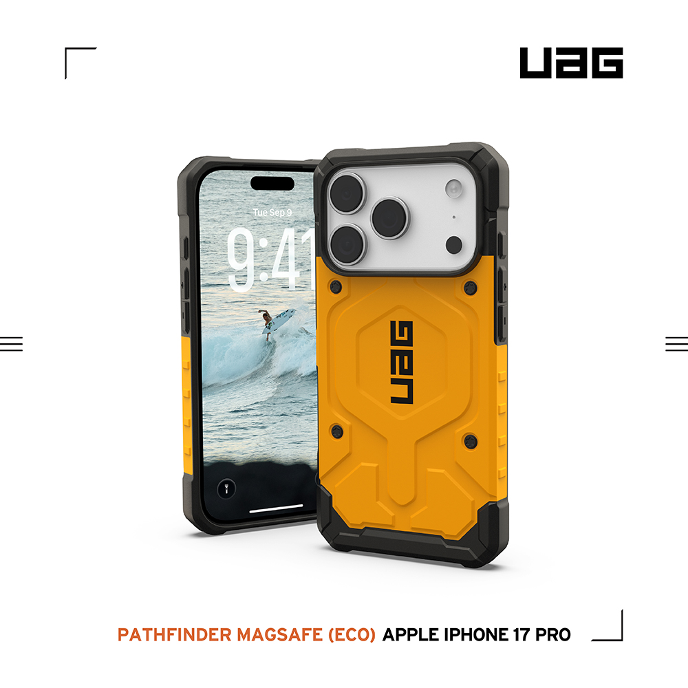 黃-UAG-磁吸經典保護殼-iPhone17Pro