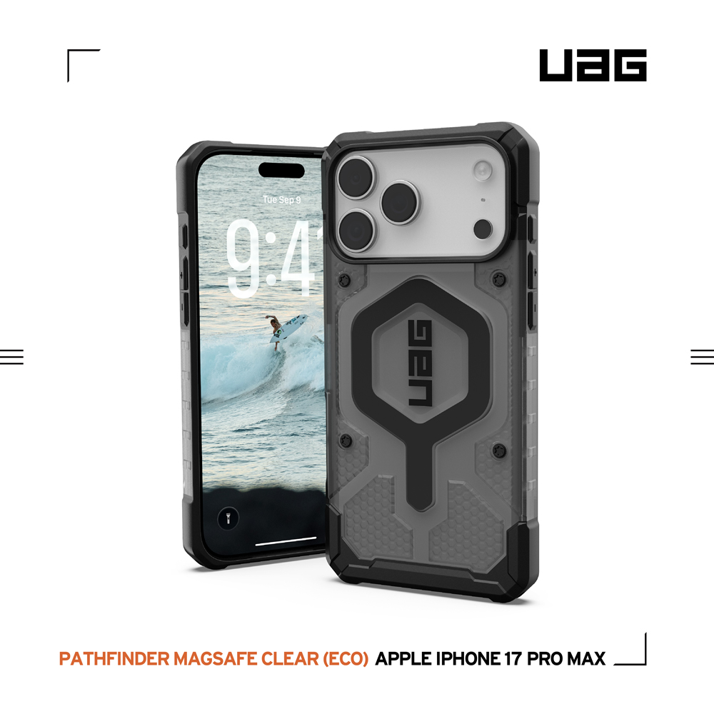 透黑(黑圈)-UAG-磁吸經典保護殼-iPhone17ProMax