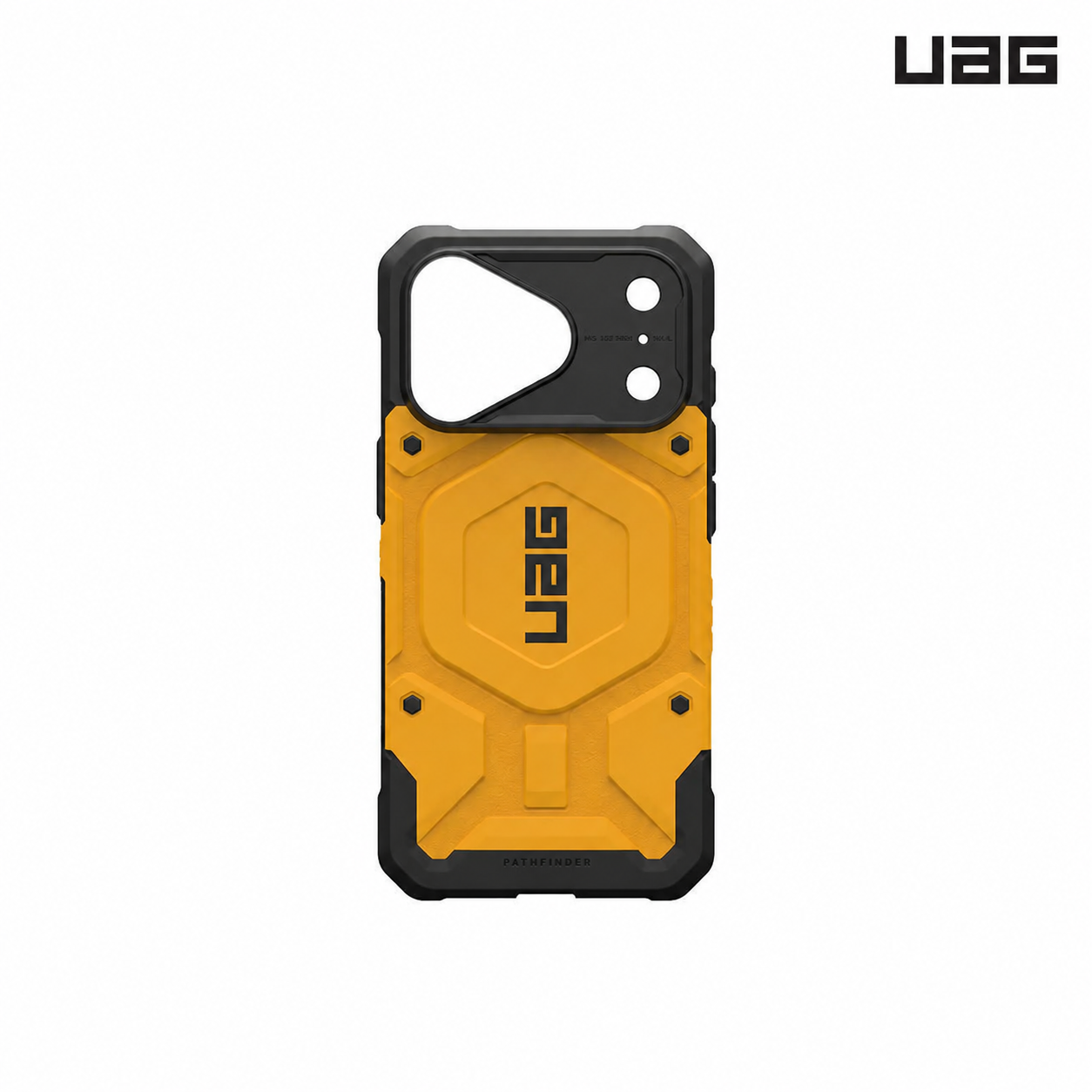黃-UAG-磁吸耐衝擊經典鏡頭保護殼