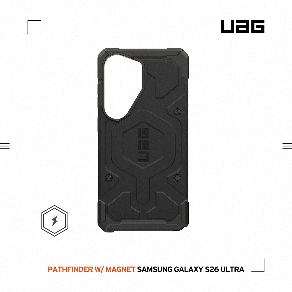 黑-UAG-磁吸耐衝擊經典保護殼-Sam S26 Ultra