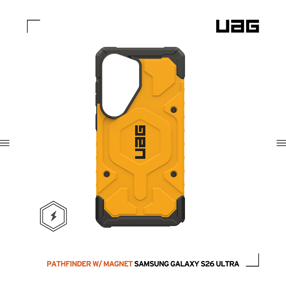 黃-UAG-磁吸耐衝擊經典保護殼-Sam S26 Ultra