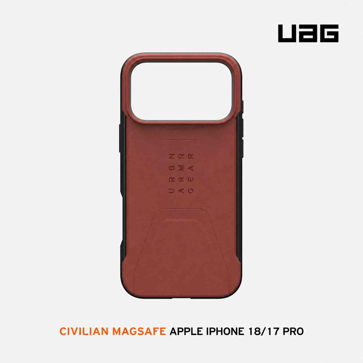 紅-UAG-磁吸耐衝擊簡約保護殼-iPhone18Pro/17Pro