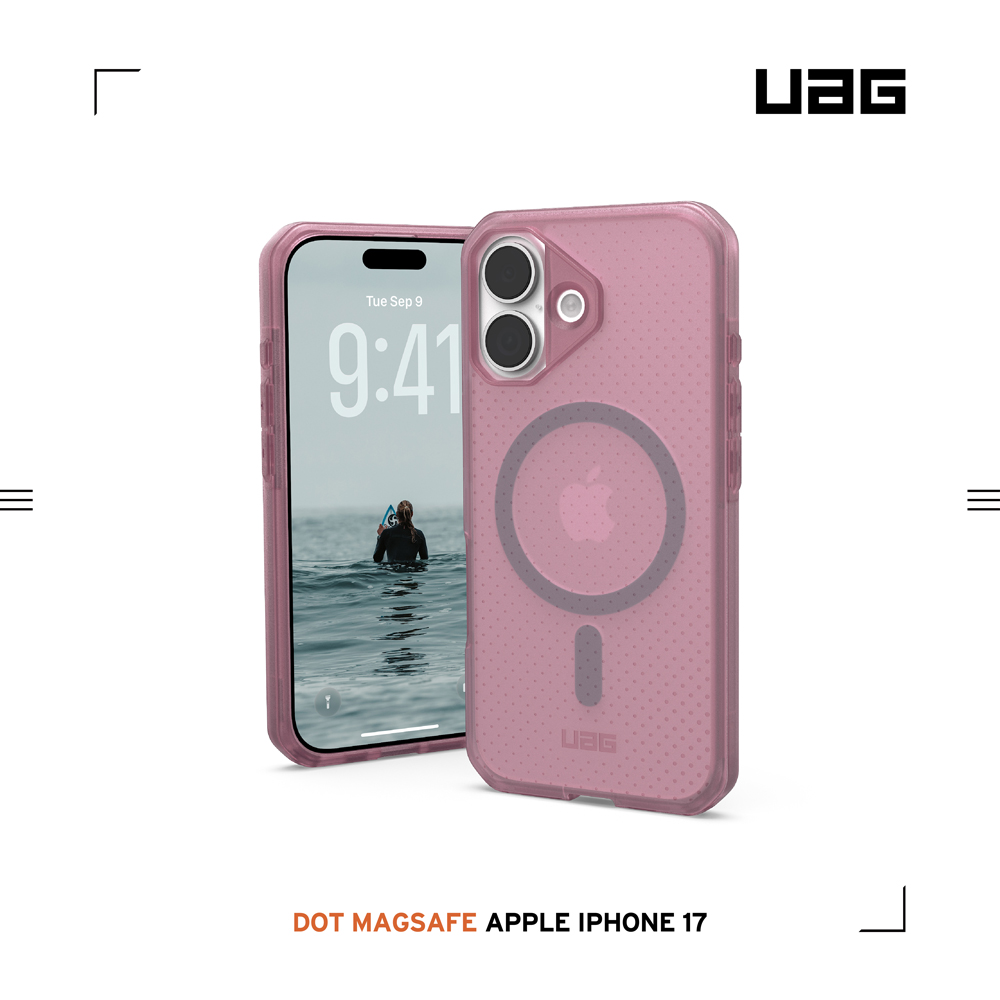 透粉-UAG-磁吸輕薄保護殼-iPhone 17