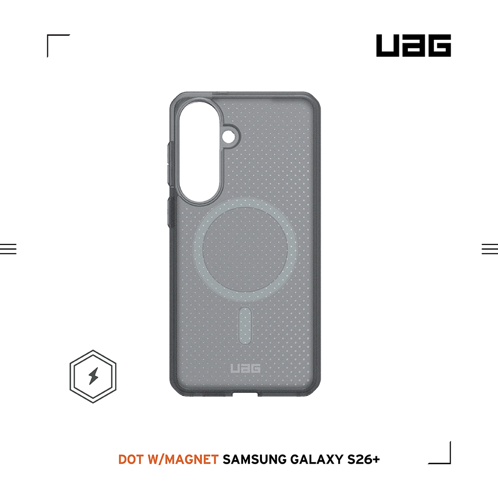 透黑-UAG-磁吸耐衝擊輕薄保護殼-Sam S26+