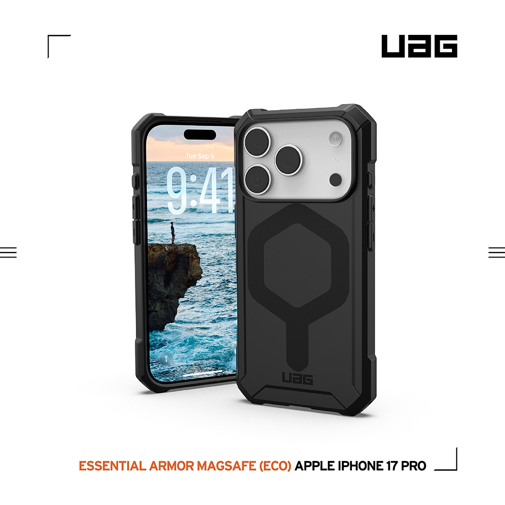 黑-UAG-磁吸輕薄保護殼-iPhone 17Pro