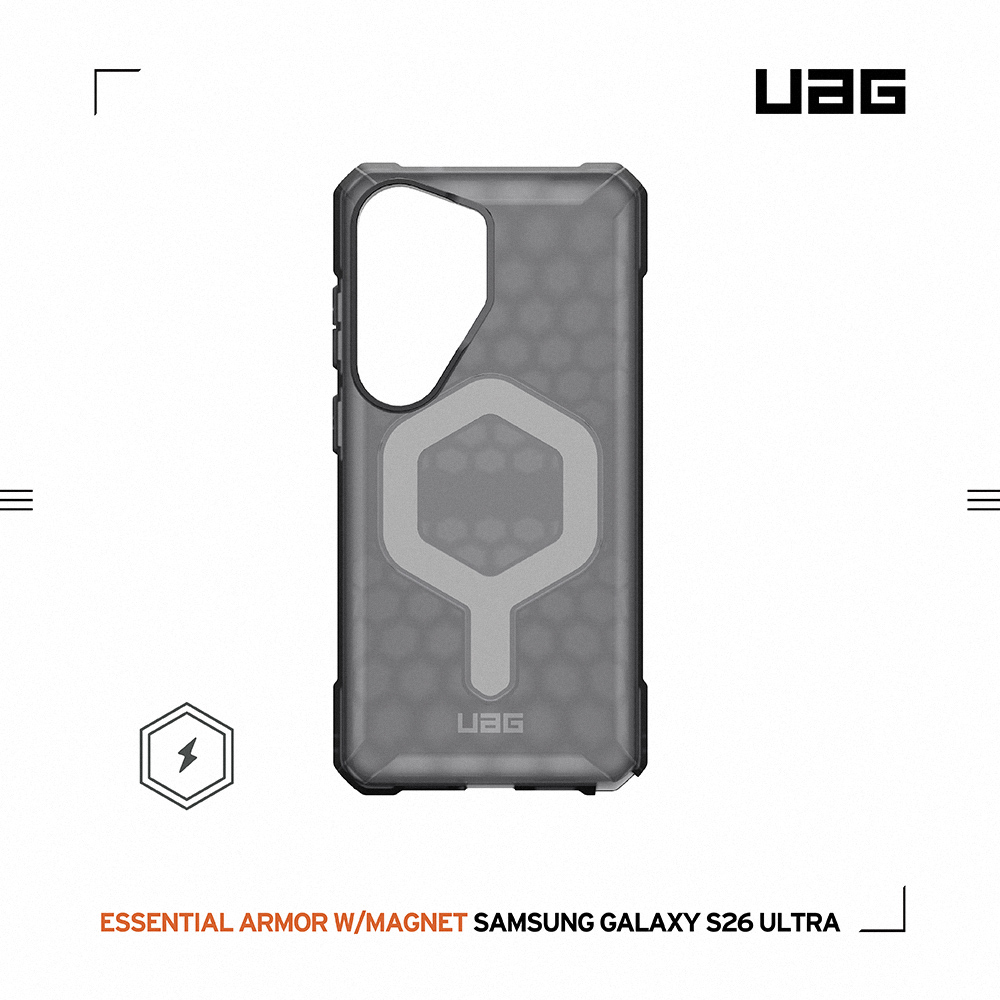 透黑-UAG-磁吸耐衝擊輕量保護殼-Sam S26Ultra