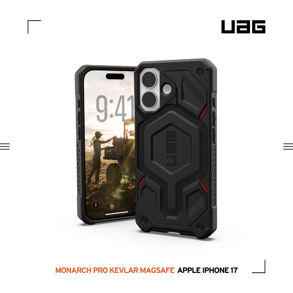 軍用黑-UAG-磁吸頂級(特仕)版保護殼-iPhone17