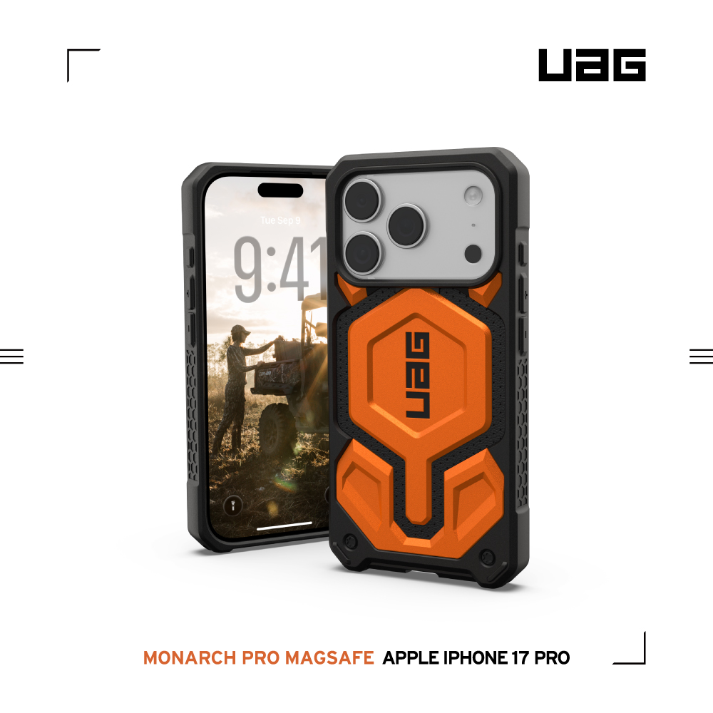 橘-UAG 磁吸頂級版款-iPhone 17 Pro
