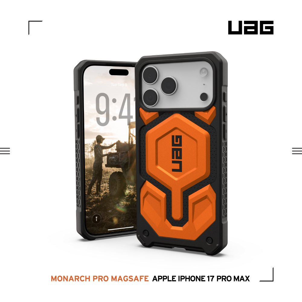 橘-UAG 磁吸頂級版款-iPhone 17 ProMax
