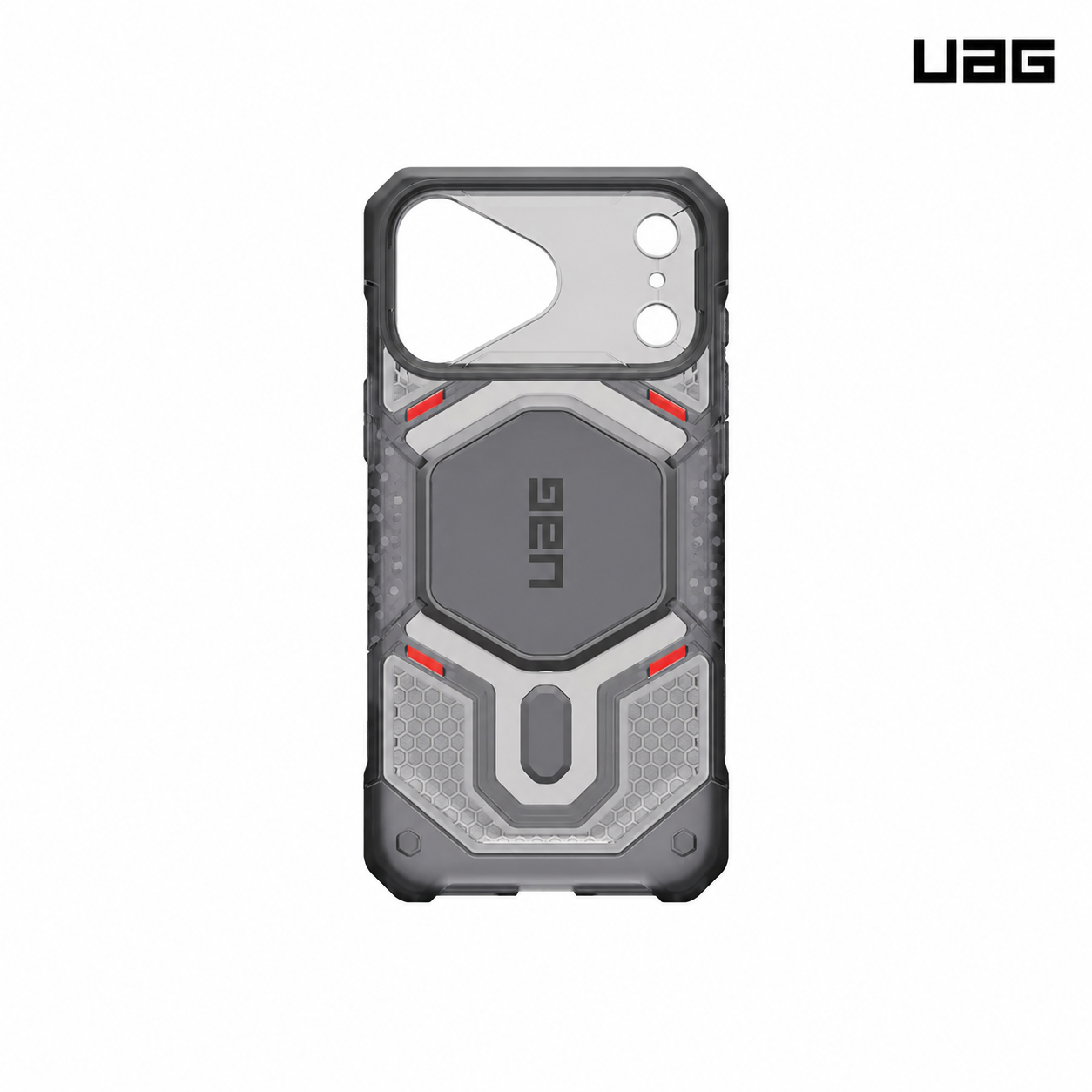 透黑-UAG-磁吸頂級版耐衝擊鏡頭保護殼